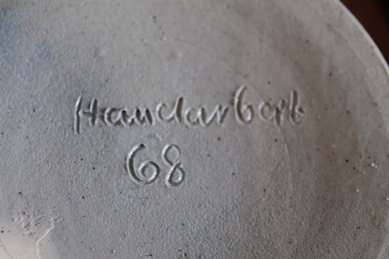 Image 1 of Brocca in pietra da studio in ceramica tedesca di metà secolo. Handarbeit