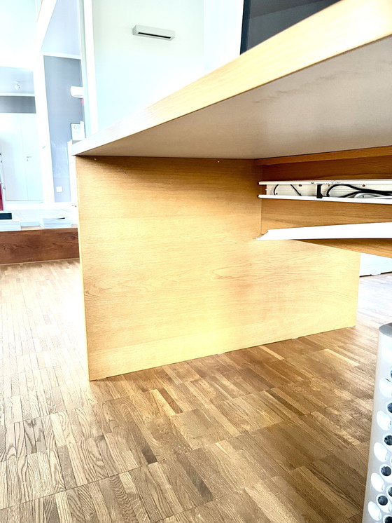 Image 1 of Scrivania in legno massello (su misura) 1,20 x 2,50 m