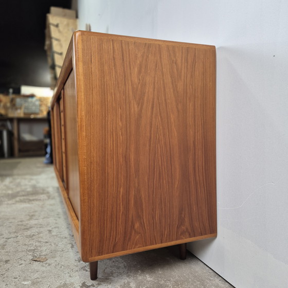 Image 1 of Credenza in teak vintage anni '60 Dyrlund, pensile e mobile TV