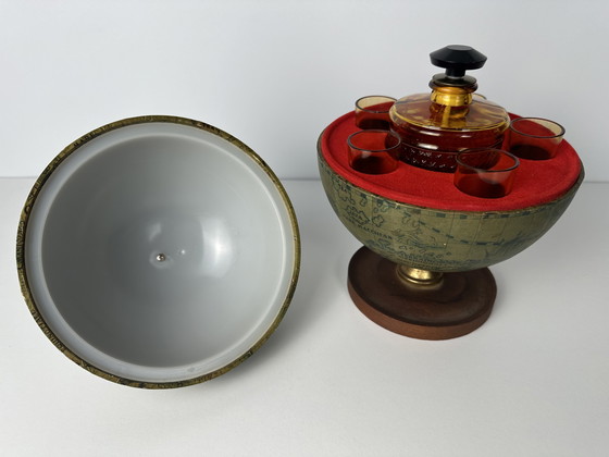 Image 1 of Vintage globe minibar