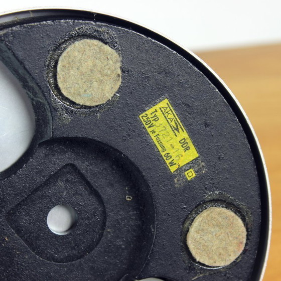 Image 1 of Midcentury Red Table Lamp By Aka Leuchen, Germany 1970s