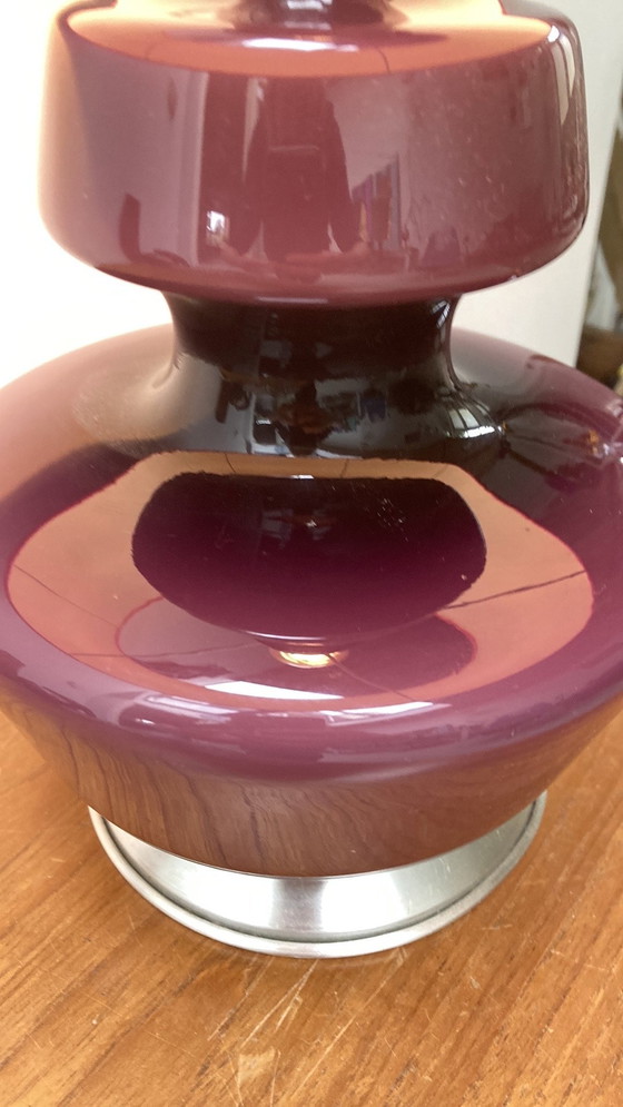 Image 1 of Rupel hand-blown table lamp opaline glass