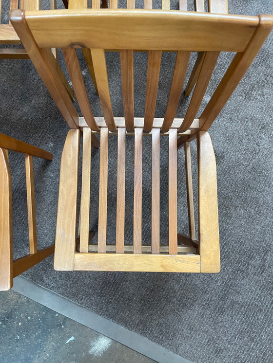 Image 1 of Satz von 6 Stühlen Modell "Milano" von Aldo Rossi, Molteni Edition, 1980s