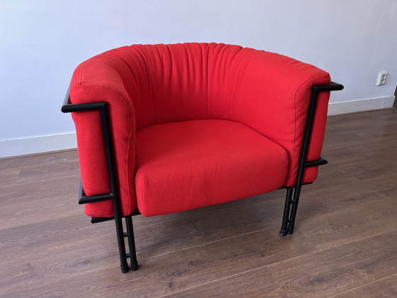 Image 1 of Set di 2 poltrone Harvink Design - Rosso e Blu - Postmodernismo olandese