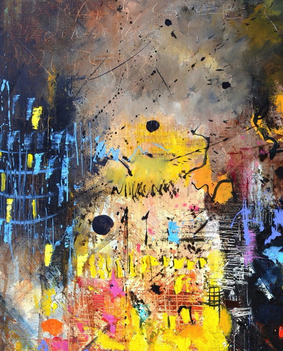 A Boris Vian - In the heat of the night – Patrice Ledent, Art, Canvas (photo 2 of 5)