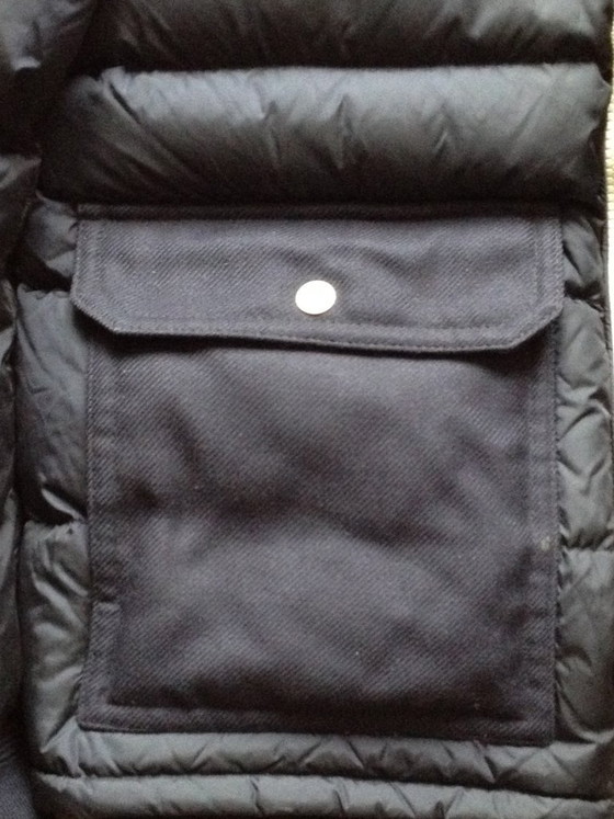 Image 1 of Moncler blue down jacket
