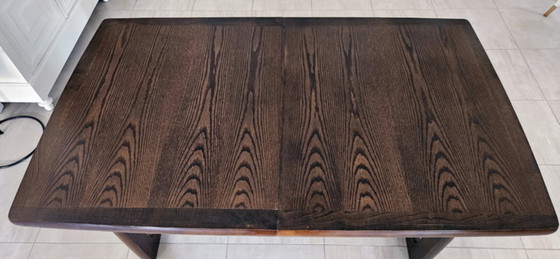 Image 1 of Large extendable vintage dining table 155–235 cm – 1970s design