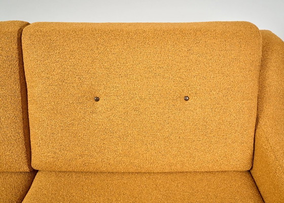 Image 1 of Vintage tweezitsbank, jaren 70, Tsjechoslowakije