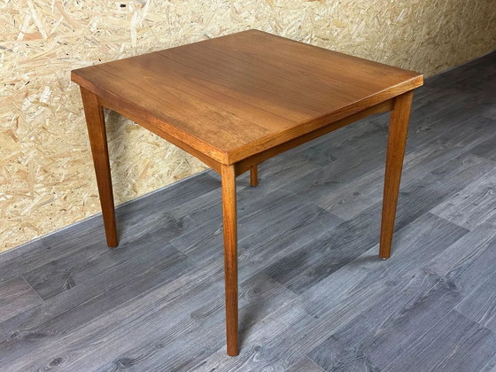 Image 1 of 60's 70's Teak Dining Table Table de salle à manger Par Burchardt-Nielsen Made In Denmark