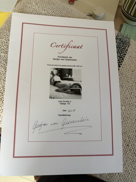 Image 1 of Gertjan van Geerenstein Stampa d'arte “Lazy Sunday 2” 1/9