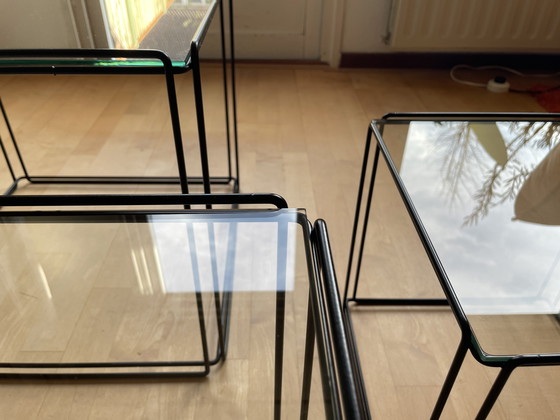 Image 1 of Max Sauze Isocele Nesting Tables - In Perfect Condition