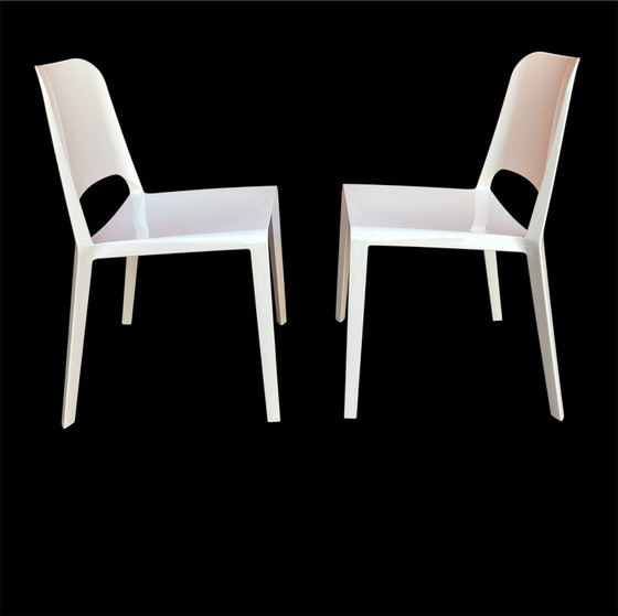 Image 1 of Set of 2 “Kate” chairs – Roberto Barbieri for Zanotta