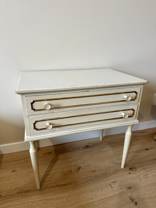 Vintage nachtkastje/commode