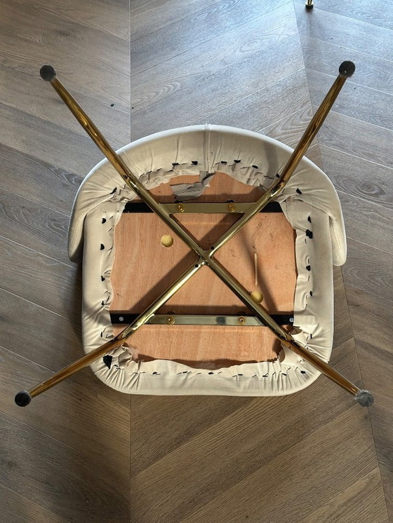 Image 1 of Sedie Luisa Westwing 4x velluto bianco crema