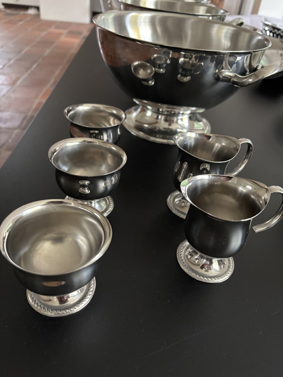 Image 1 of Collection of vintage Alessi tableware