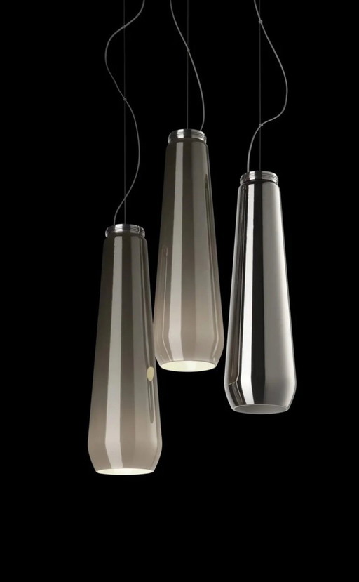 2x Diesel hanglamp Glass Drop by Foscarini 