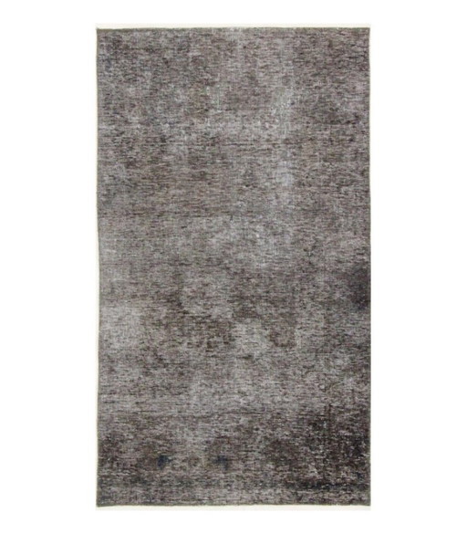 Tappeto Orientale Annodato a Mano Vintage Art Design Classico & Rilievo 150 x 94 cm Colore Marrone