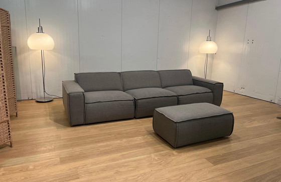 Image 1 of Fest Amsterdam Modular 4-Seater + Stool Gray