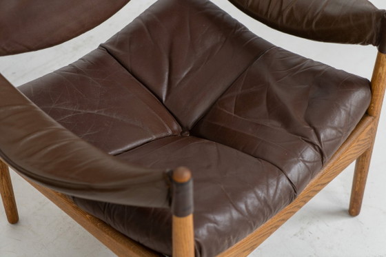 Image 1 of Pair of “Modus” armchairs by Kristian Vedel for Søren Willadsen (Denmark, 1960s).