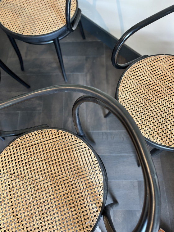Image 1 of 4 Ligna Thonet style stoelen