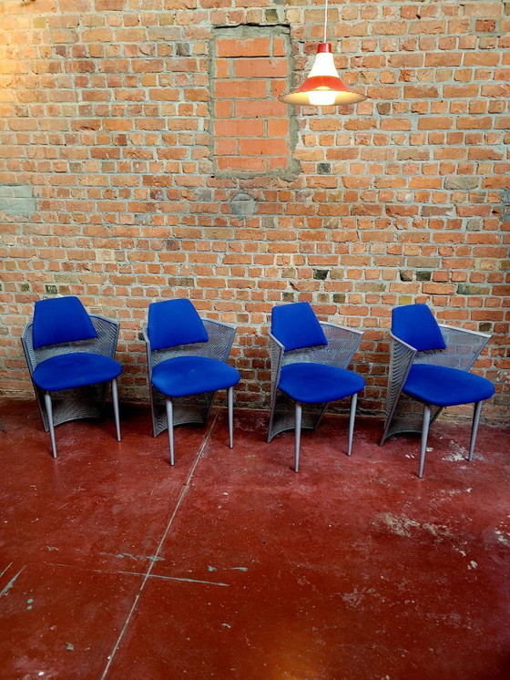 Image 1 of Postmoderne Stühle im Memphis-Stil