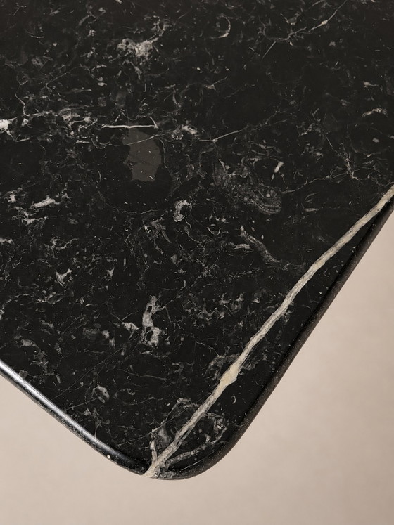 Table basse vintage en marbre fossile – Livres d'art, Marble (photo 2 of 5)