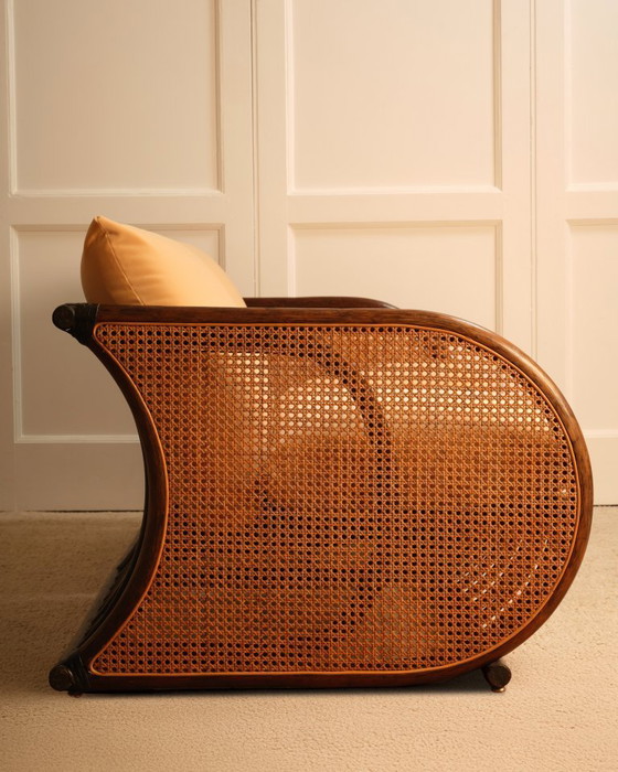 Image 1 of Bamboo sofa - Italy 1970s