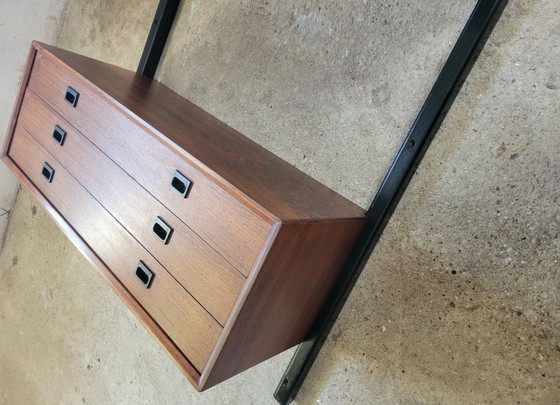 Image 1 of Système mural vintage en palissandre de Topform