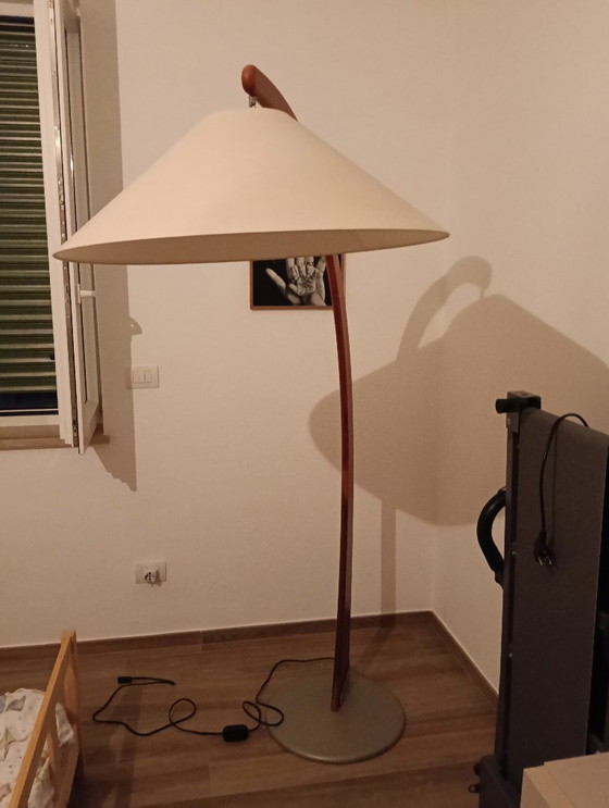 Image 1 of Lampada da terra Luna di Natuzzi Italia – Design Iconico anni '90 – Ottime Condizioni