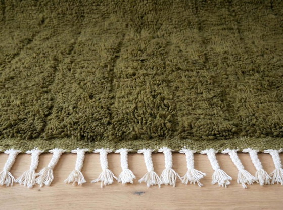 Image 1 of Custom Green Moroccan Carpet 200cmx300cm 