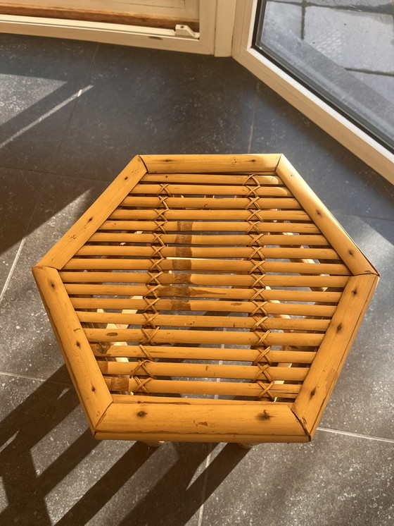 Image 1 of Bamboe bijzettafeltje