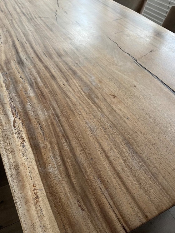 Image 1 of Tree trunk table Raw Interiors