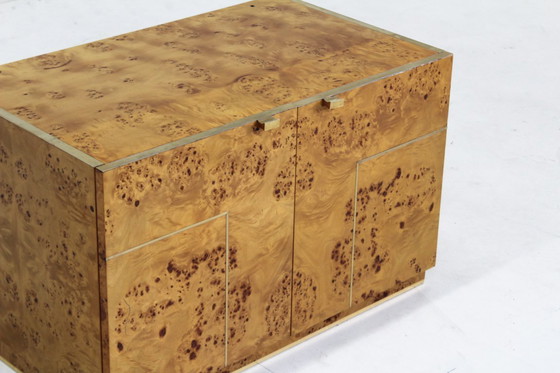 Image 1 of Vintage Burl Wood Sideboard, 1970s, Italy