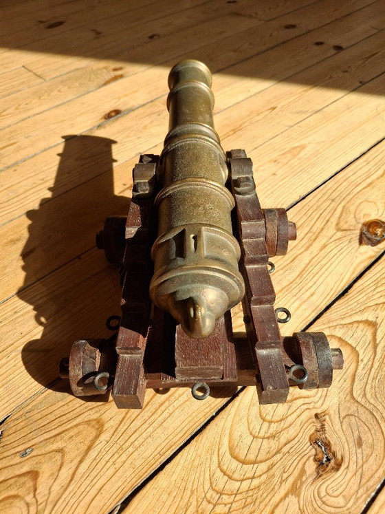 Riproduzione Grande Cannone in Bronzo 34 cm – Oggetti decorativi (photo 15 of 29)