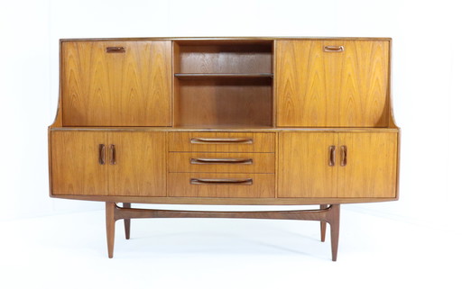 G Plan Victor Wilkens Highboard 'Tottington' Vintage