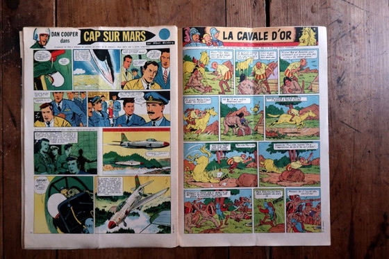 Image 1 of Original Le Journal de Tintin, November 1958 – Tintin au Tibet – 2C35