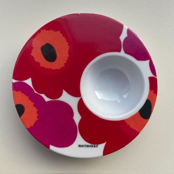 Coppia di portauova con stampa Marimekko – Stoviglie, Plastic (photo 2 of 5)