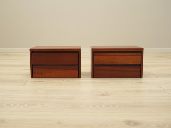 Image 1 of Set van twee wandkasten, Deens ontwerp, 1970S, Productie: Denemarken