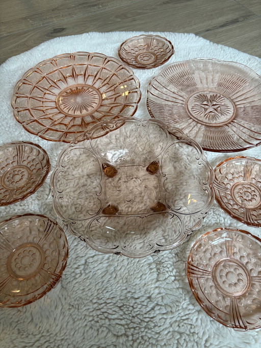 Depressionsglas Borden