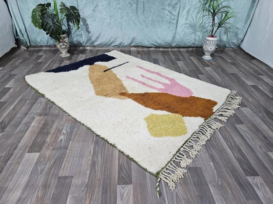 Tappeto berbero fatto a mano in pura lana 2.5x1.5 m – Tappeti, Wool (photo 5 of 11)