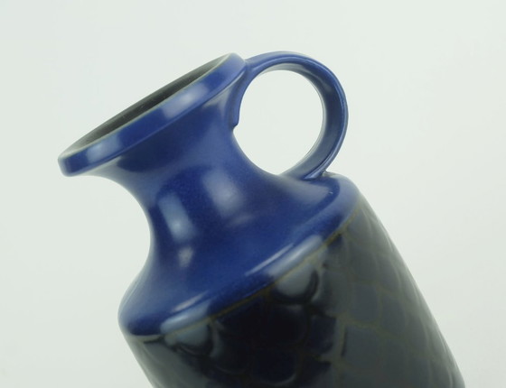 Image 1 of VASO in ceramica anni '70 keruska "azur" decor modello 101 fatto a mano in Germania modello 101