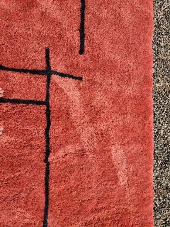 Grandissimo tappeto Mrirt Marocchino rosso terracotta 400x400 cm – Tappeti, Lana, Cotone, Modern (photo 8 of 13)