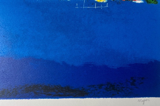 Image 1 of Sérigraphie Henk Kuijpers - Mousaki