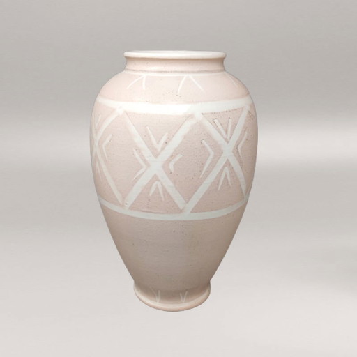 Deruta Rosa Vase aus Keramik
