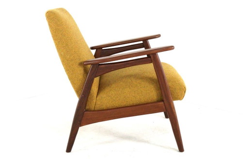 Poltrona vintage "Heerewaarden", appena rivestita
