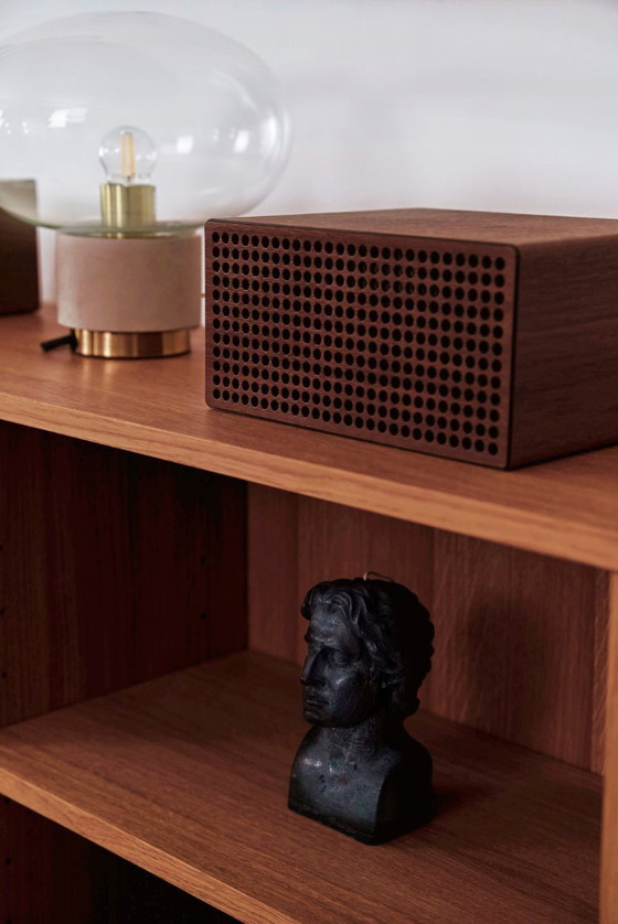 Image 1 of Libreria in rovere tinto teak - R01