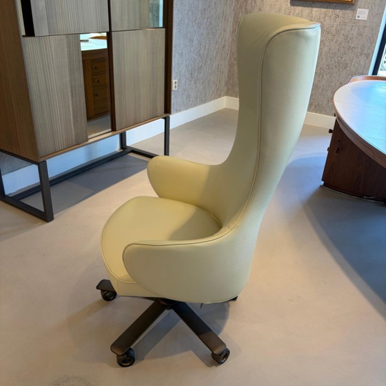 Sedia da ufficio Giorgetti 70050 Genius – Sedie da ufficio, Leather, Metal (photo 3 of 5)