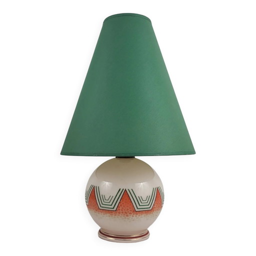 Art Deco Glaslampe