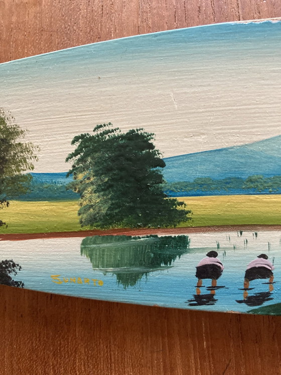 Mooi Indie 4 surfboard paintings – Paintings & Drawings, Wood (photo 8 of 15)