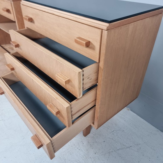 Nightstands by Frantisek Mezulanik, 1970s, Set of 2, Wood, White (photo 4 of 10)